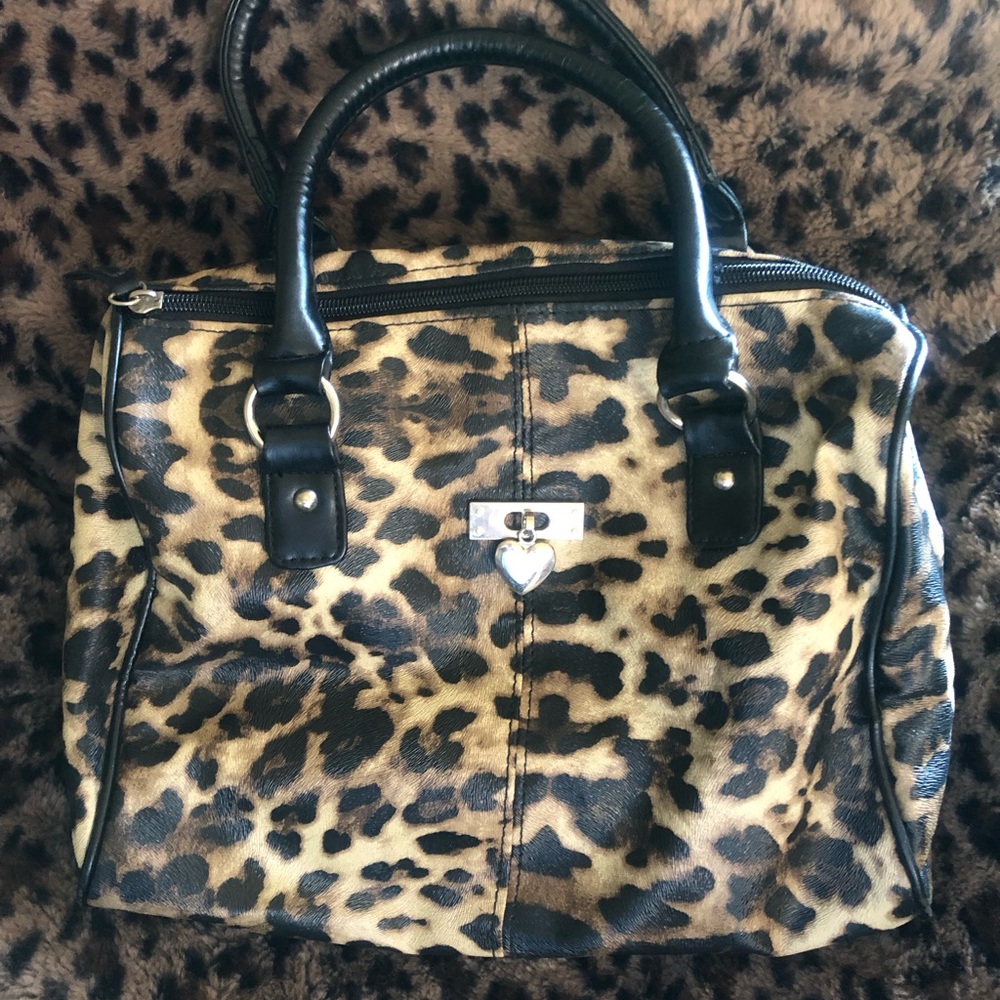 Leapard Print Purse